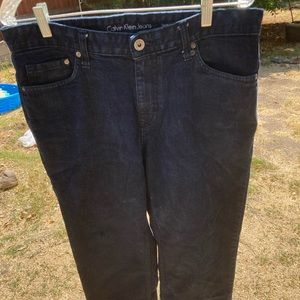 Calvin Klein men’s blue jeans 34x30 straight